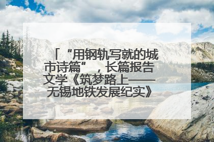 “用钢轨写就的城市诗篇”，长篇报告文学《筑梦路上——无锡地铁发展纪实》研讨会在南京举行