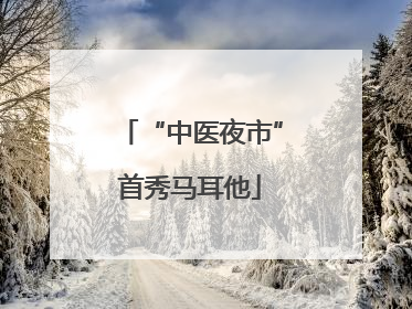 “中医夜市”首秀马耳他