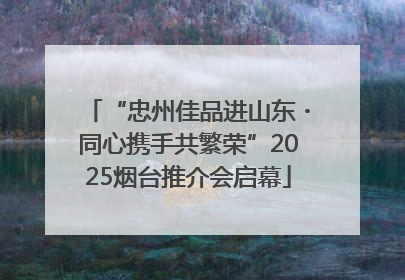 “忠州佳品进山东・同心携手共繁荣”2025烟台推介会启幕