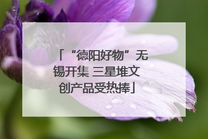 “德阳好物”无锡开集 三星堆文创产品受热捧