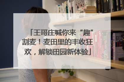 王哥庄喊你来“趣”割麦！麦田里的丰收狂欢，解锁田园新体验