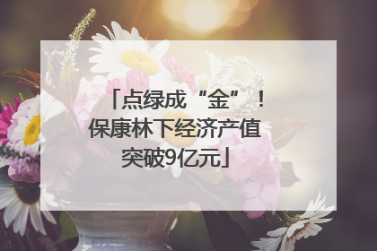 点绿成“金”！保康林下经济产值突破9亿元