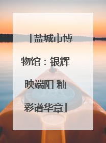 盐城市博物馆：银辉映端阳 釉彩谱华章