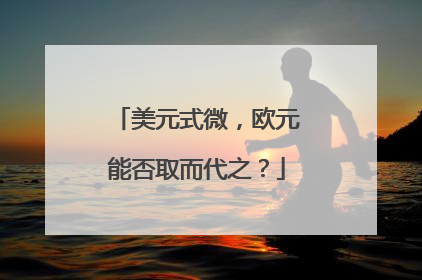 美元式微，欧元能否取而代之？