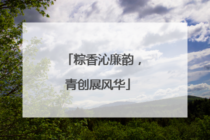粽香沁廉韵，青创展风华