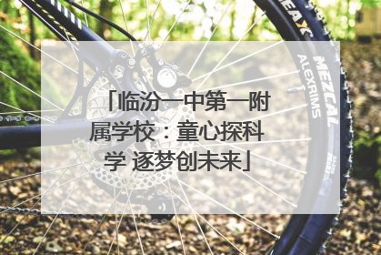 临汾一中第一附属学校：童心探科学 逐梦创未来