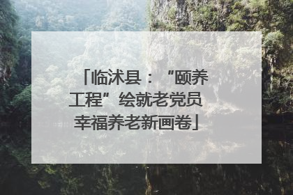 临沭县：“颐养工程”绘就老党员幸福养老新画卷