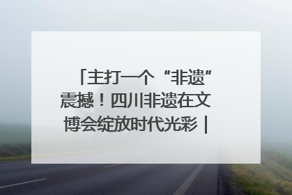 主打一个“非遗”震撼！四川非遗在文博会绽放时代光彩｜文博向“新”