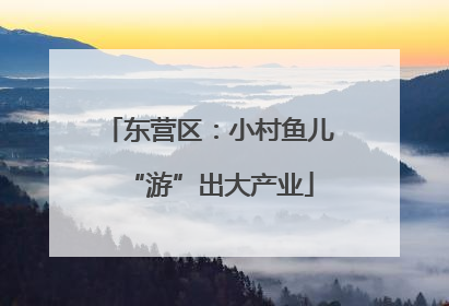 东营区：小村鱼儿“游”出大产业