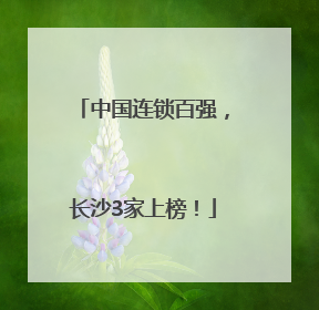 中国连锁百强，长沙3家上榜！