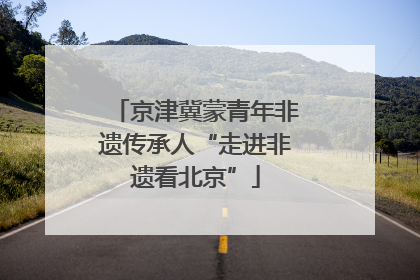 京津冀蒙青年非遗传承人“走进非遗看北京”