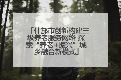 什邡市创新构建三级养老服务网络 探索“养老+振兴”城乡融合新模式