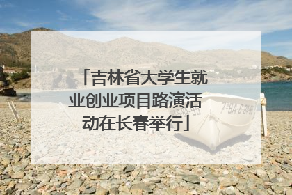 吉林省大学生就业创业项目路演活动在长春举行