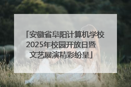 安徽省阜阳计算机学校2025年校园开放日暨文艺展演精彩纷呈