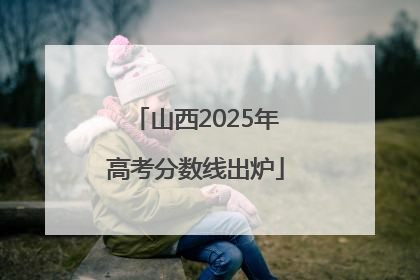 山西2025年高考分数线出炉