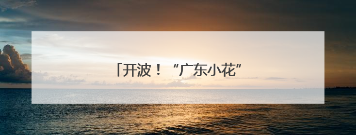 开波！“广东小花”期待天体“开门红”
