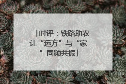 时评：铁路助农让“远方”与“家”同频共振