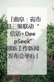 曲阜：省市县三级联动“信访+DeepSeek”创新工作新闻发布会举行