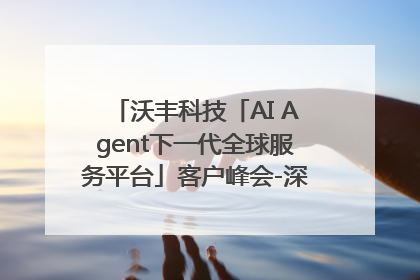 沃丰科技「AI Agent下一代全球服务平台」客户峰会-深圳站圆满落幕！
