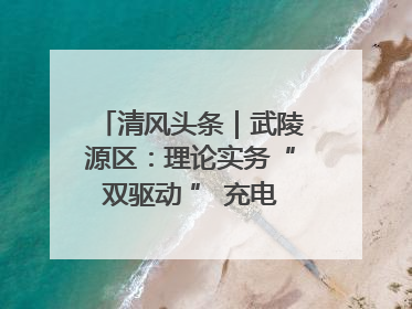 清风头条｜武陵源区：理论实务“双驱动 ” 充电赋能“增才干”