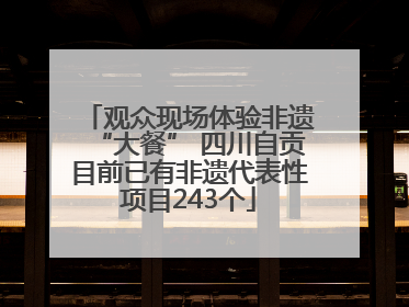 观众现场体验非遗“大餐” 四川自贡目前已有非遗代表性项目243个