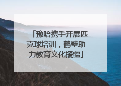 豫哈携手开展匹克球培训，鹤壁助力教育文化援疆