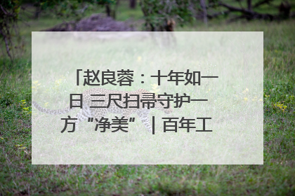 赵良蓉：十年如一日 三尺扫帚守护一方“净美”｜百年工运·劳模说