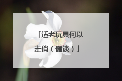 适老玩具何以走俏（健谈）