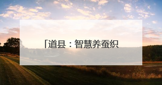 道县：智慧养蚕织就致富新“丝路” 千亩桑园托起“家门口”的幸福