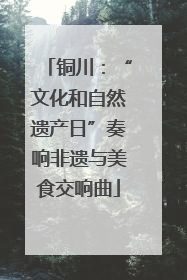 铜川：“文化和自然遗产日”奏响非遗与美食交响曲