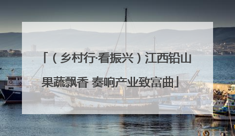（乡村行·看振兴）江西铅山果蔬飘香 奏响产业致富曲