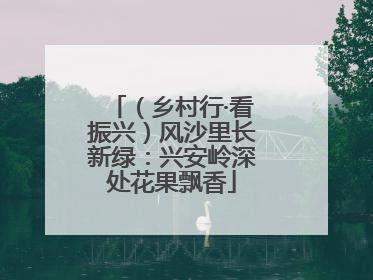 （乡村行·看振兴）风沙里长新绿：兴安岭深处花果飘香