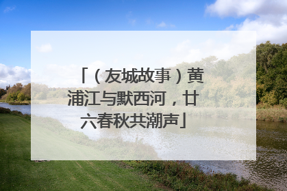 （友城故事）黄浦江与默西河，廿六春秋共潮声